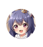 ぶどうみなみちゃんプレミアム（個別スタンプ：4）