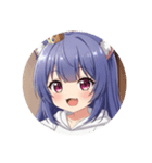 ぶどうみなみちゃんプレミアム（個別スタンプ：5）