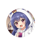 ぶどうみなみちゃんプレミアム（個別スタンプ：9）
