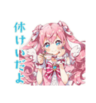 魔法少女★テスト応援＆休憩（個別スタンプ：6）