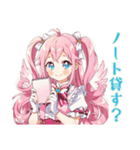 魔法少女★テスト応援＆休憩（個別スタンプ：13）