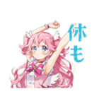 魔法少女★テスト応援＆休憩（個別スタンプ：15）