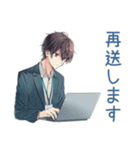 社畜の在宅勤務ステータス★（個別スタンプ：40）