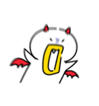 悪魔 ＆ 天使 ピトゥリ！（個別スタンプ：3）