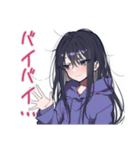 ガチ照れ陰キャ女子の日常♡（個別スタンプ：37）
