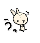 ひとことだけで伝えるうさぎ2（個別スタンプ：1）
