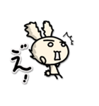 ひとことだけで伝えるうさぎ2（個別スタンプ：16）