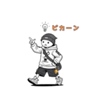 ゆるかわスケルトンくん（個別スタンプ：27）