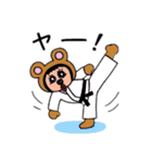 ポポベア スポーツ体験！（個別スタンプ：11）