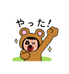 ポポベア スポーツ体験！（個別スタンプ：24）