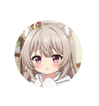 恥ずかしがり屋のミルクティーみなみプレミ（個別スタンプ：22）