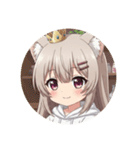 恥ずかしがり屋のミルクティーみなみプレミ（個別スタンプ：23）