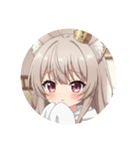 恥ずかしがり屋のミルクティーみなみプレミ（個別スタンプ：25）