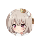 恥ずかしがり屋のミルクティーみなみプレミ（個別スタンプ：31）