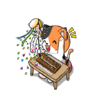 三毛猫そろばん2（個別スタンプ：11）