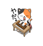 三毛猫そろばん2（個別スタンプ：14）