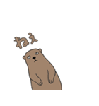 やる気のないマーモット3【日常編2】（個別スタンプ：13）