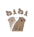 やる気のないマーモット3【日常編2】（個別スタンプ：14）