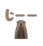 やる気のないマーモット3【日常編2】（個別スタンプ：39）