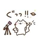 理系ねこゆる敬語挨拶スタンプ（個別スタンプ：4）