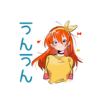 ポップな女の子の毎日挨拶♡（個別スタンプ：19）