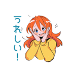 ポップな女の子の毎日挨拶♡（個別スタンプ：24）