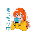 ポップな女の子の毎日挨拶♡（個別スタンプ：27）