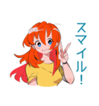 ポップな女の子の毎日挨拶♡（個別スタンプ：28）