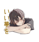 黒猫系男子★毎日あいさつ（個別スタンプ：36）