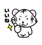 ずっと使える⭐可愛い白虎さん（個別スタンプ：5）