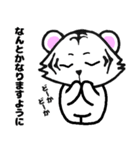 ずっと使える⭐可愛い白虎さん（個別スタンプ：21）