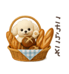 【3D】トイプードル・秋（個別スタンプ：12）