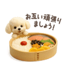 【3D】トイプードル・秋（個別スタンプ：18）