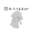 シルバートイプー9【クッション言葉.丁寧】（個別スタンプ：1）