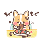 まるまるコーギー 3歳児（個別スタンプ：13）