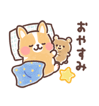 まるまるコーギー 3歳児（個別スタンプ：18）