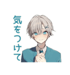 天使界隈くんの丁寧な欠席連絡（個別スタンプ：28）
