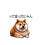意外と使えるネガティブふとっちょ柴犬（個別スタンプ：5）