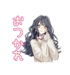 おしゃれJKのグルチャでおしゃべり（個別スタンプ：9）