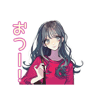 おしゃれJKのグルチャでおしゃべり（個別スタンプ：35）