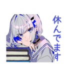 体調不良なパンクセーラー女子★無理しない（個別スタンプ：12）