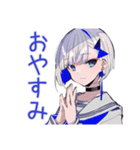 体調不良なパンクセーラー女子★無理しない（個別スタンプ：28）