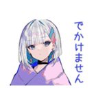 体調不良なパンクセーラー女子★無理しない（個別スタンプ：37）