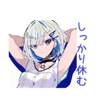 体調不良なパンクセーラー女子★無理しない（個別スタンプ：38）