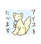 春夏秋冬パステルアニマル（個別スタンプ：6）