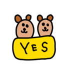 riekimの使えるアニマルスタンプ（個別スタンプ：3）