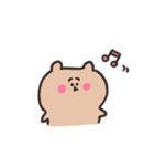 biepo ゆーるずのリアクション くまさん（個別スタンプ：25）