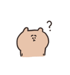 biepo ゆーるずのリアクション くまさん（個別スタンプ：37）