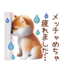 柴犬のネガティブなスタンプ✩.*˚（個別スタンプ：23）