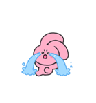 元気いっぱいの彼女・PINK（個別スタンプ：6）